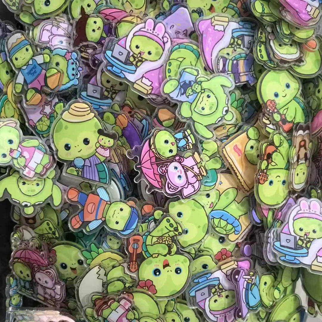 国庆福福亚克力片片