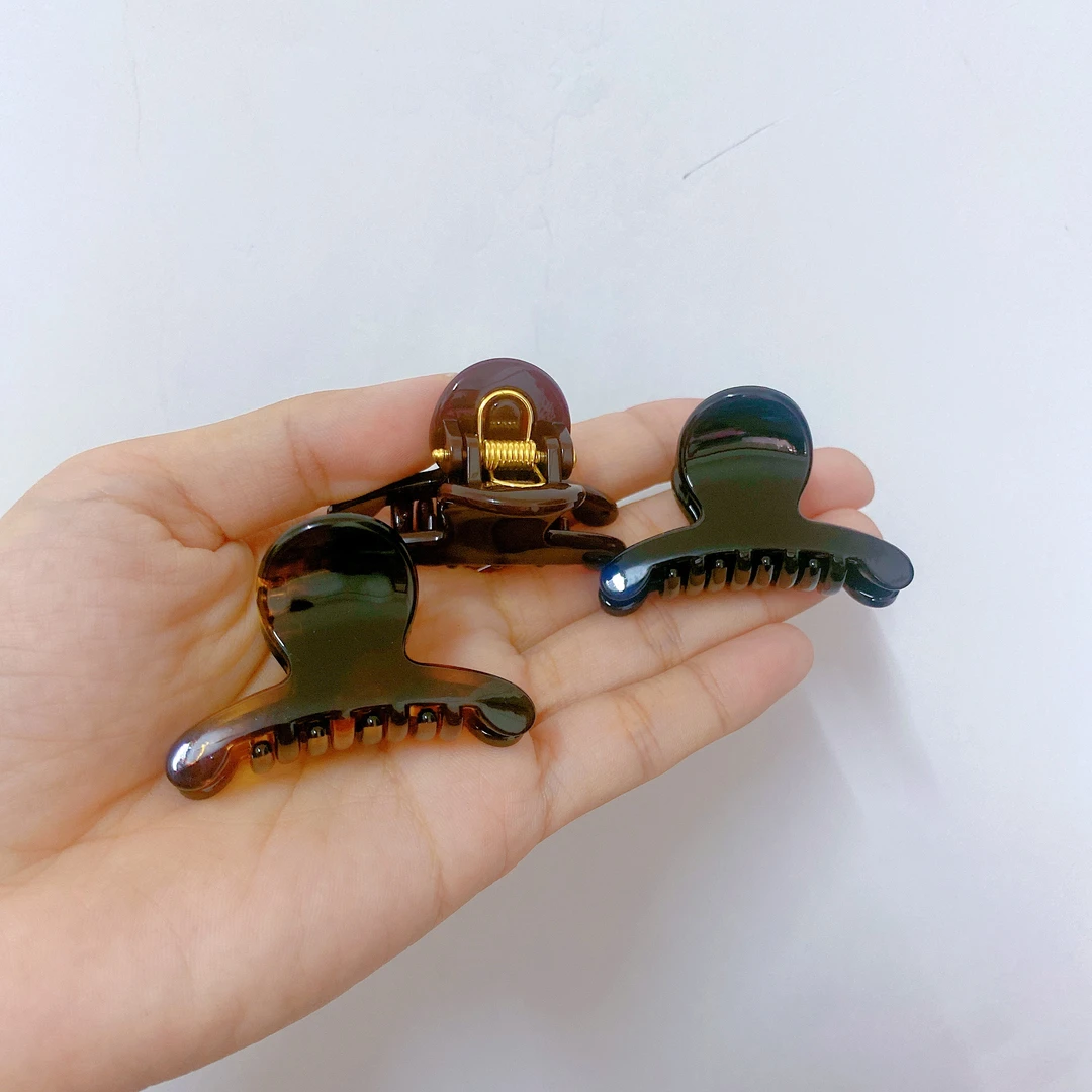 简约气质小号刘海抓夹公主头抓夹时尚百搭263复古