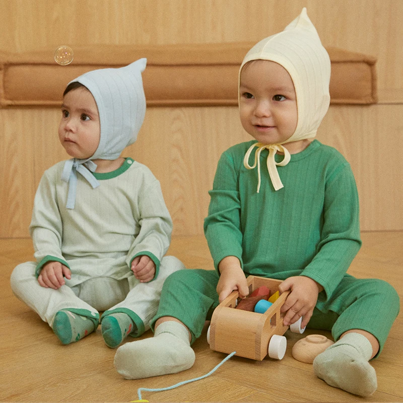 【papa爬爬春宝宝连体衣家居衣服长袖爬服