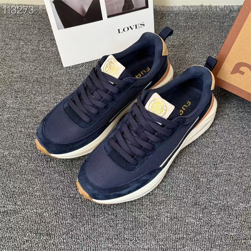 FUACI 2024秋冬新新款老爹鞋男鞋88012