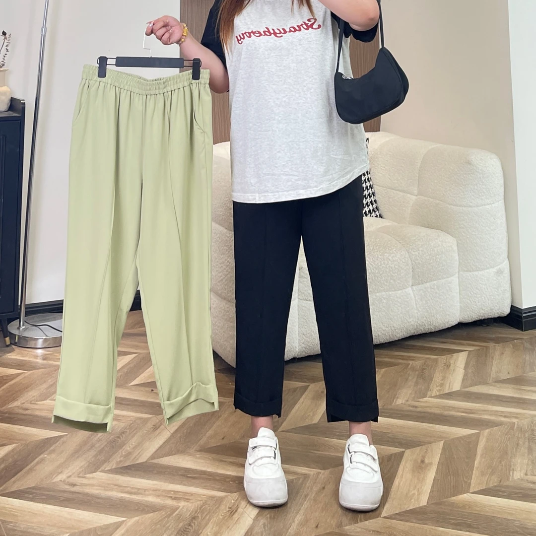 断码捡漏~甜筒夏日 / 时髦精冰感哈伦西装裤4760显瘦高腰