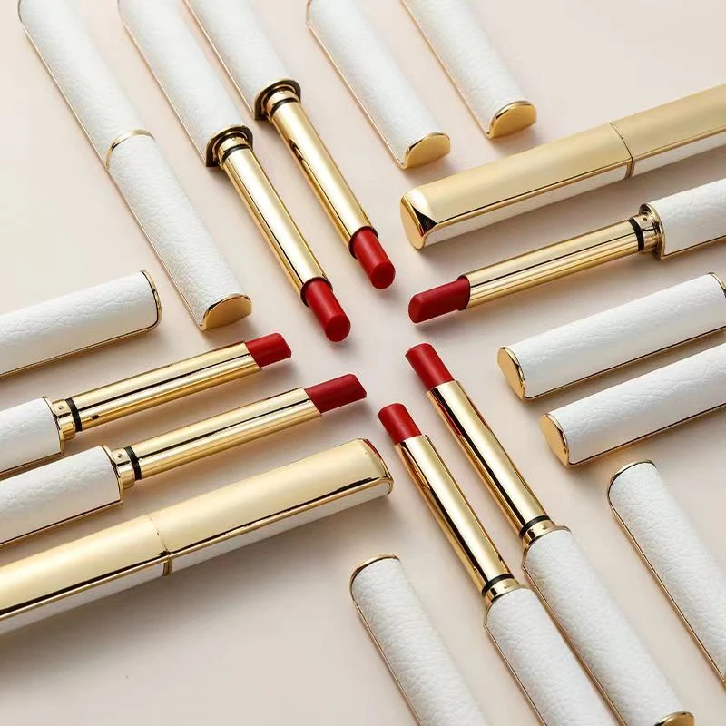 复古口红小羊皮口红丝绒口红显白口红上色口红小细管口红细支口红