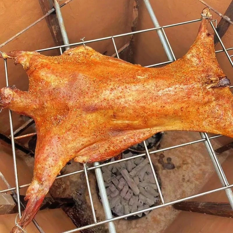 新鲜现烤全羊整只（生肉20斤，烤熟后10斤重）火锅食材羊肉