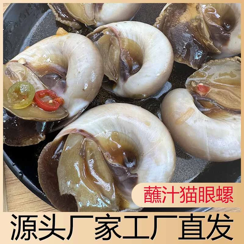 蘸汁猫眼螺4罐 顺丰冷链包邮