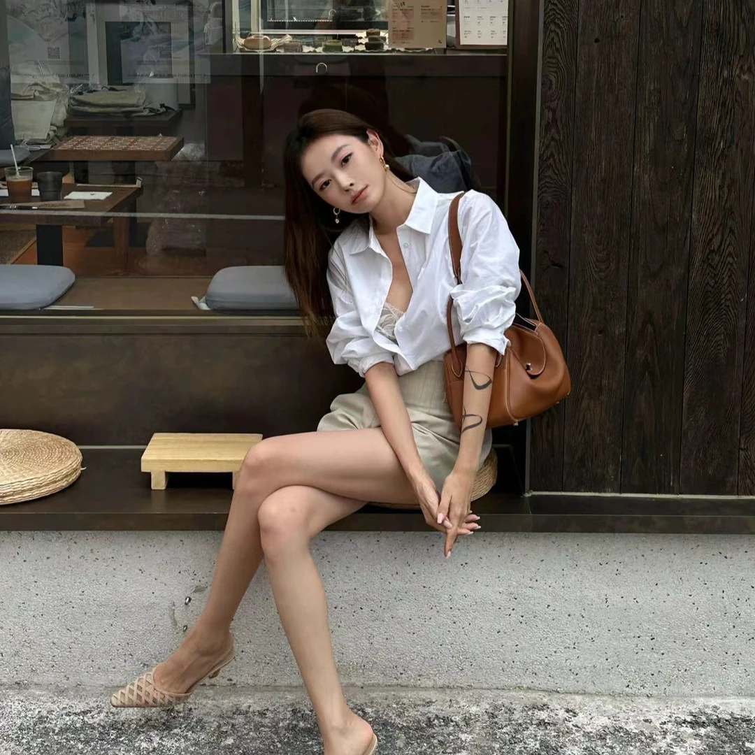 阔腿西装短裤女夏季2025新款小个子高腰宽松显瘦a字辣妹性感热裤