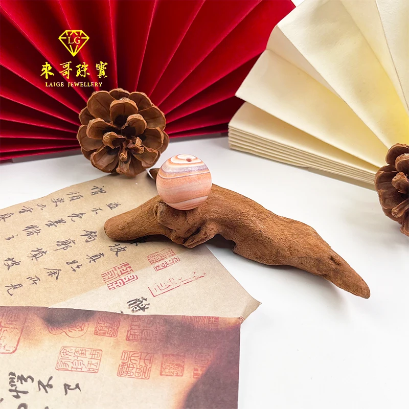 女神节福利【来哥严选】毕业级老料血胆金莲圆珠单珠吊坠k20