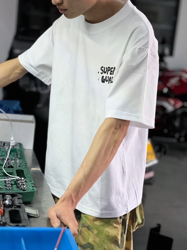 阿怪自制同款短袖宽松t恤