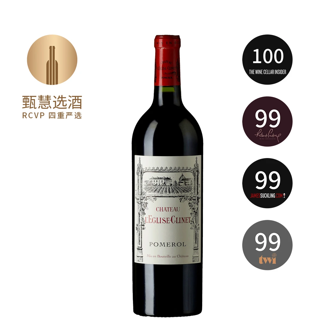 克里纳教堂酒庄干红葡萄酒2020 14.5%vol 750ml 法国 波美侯