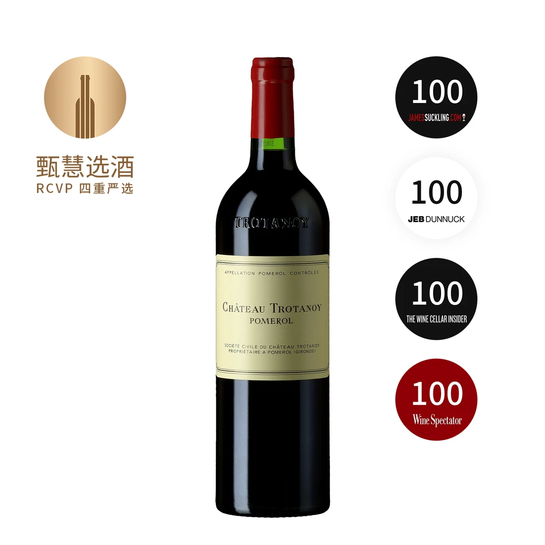 卓龙酒庄红葡萄酒2018 15%vol 750ml 法国 波美侯