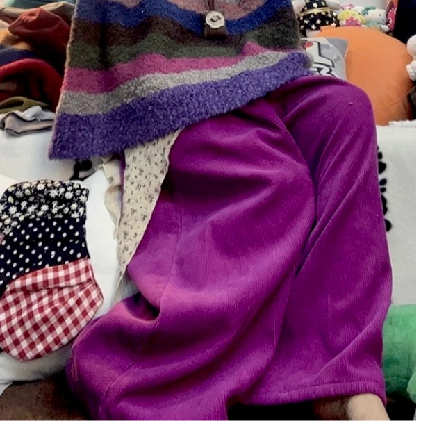 衣森原创宽松慵懒阔腿裤