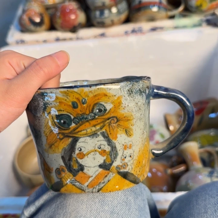 瓷片景德镇陶瓷手工手绘