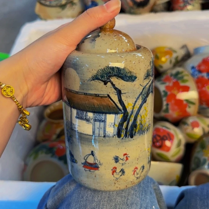 瓷片景德镇陶瓷手工手绘