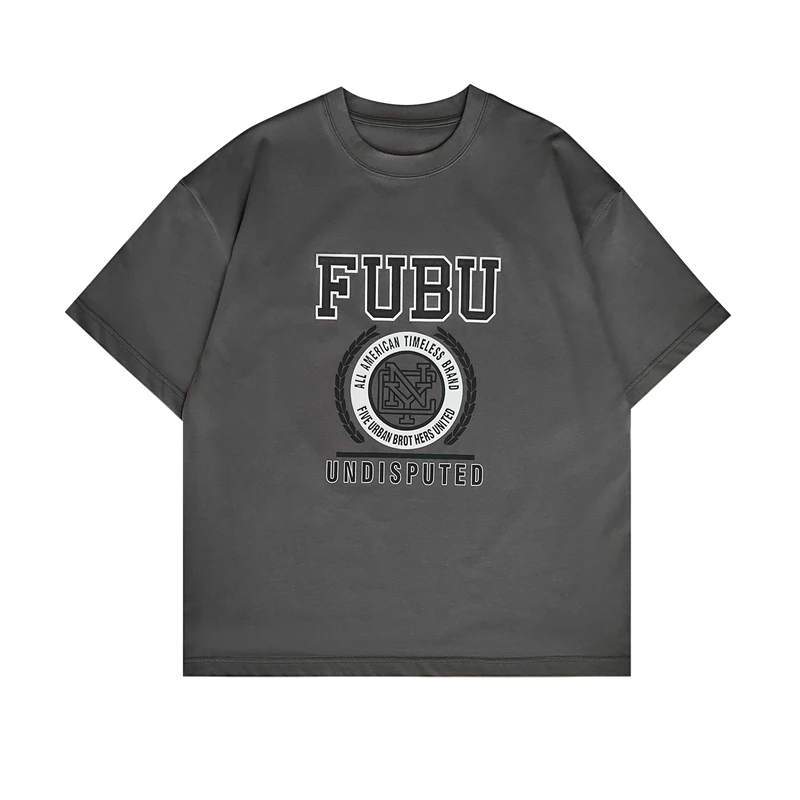 300克重磅夏季新款宽松百搭简约半袖潮流短袖上衣T恤男士休闲时尚