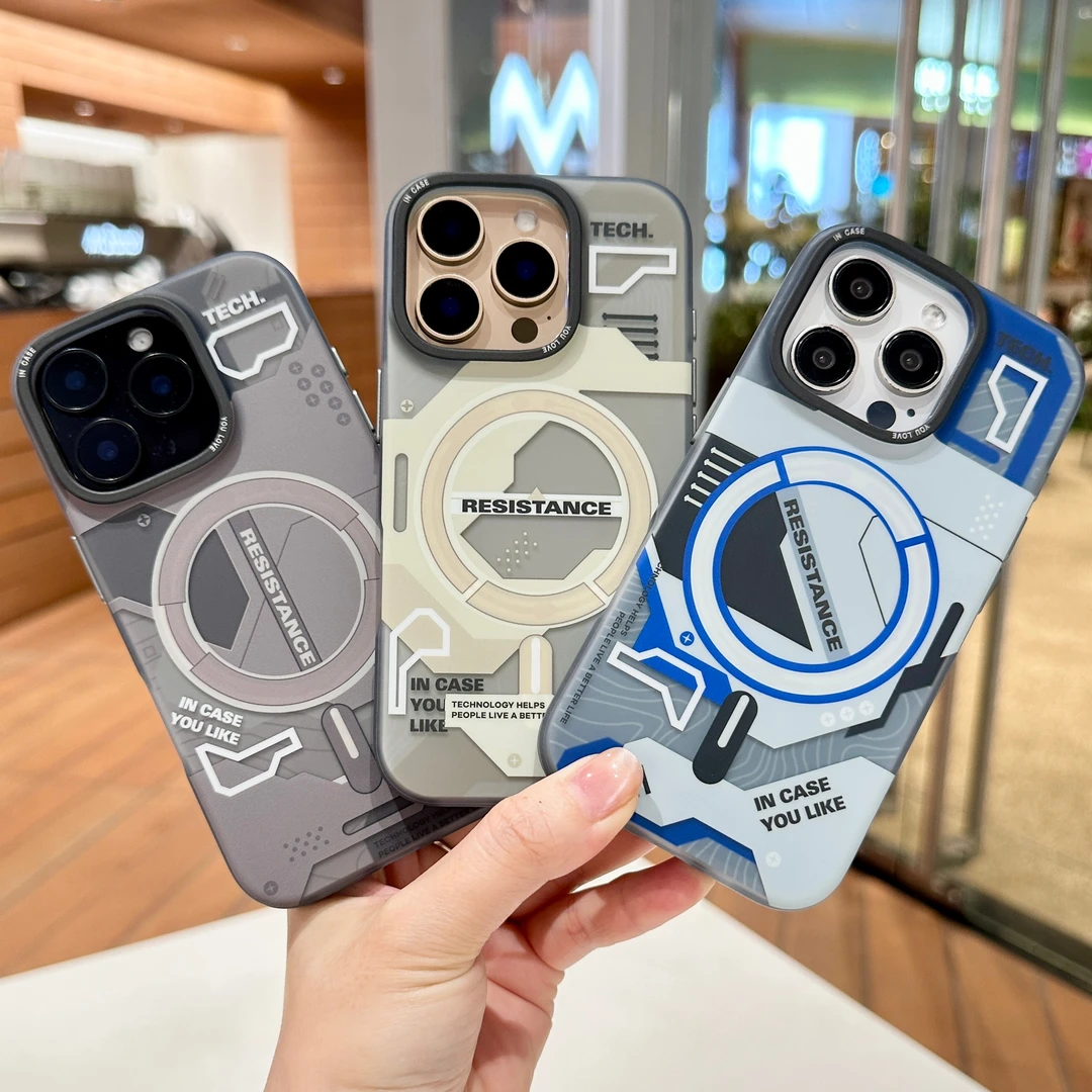 强磁吸线路板8代高品质适用于苹果16promax手机壳个性16plus/防摔