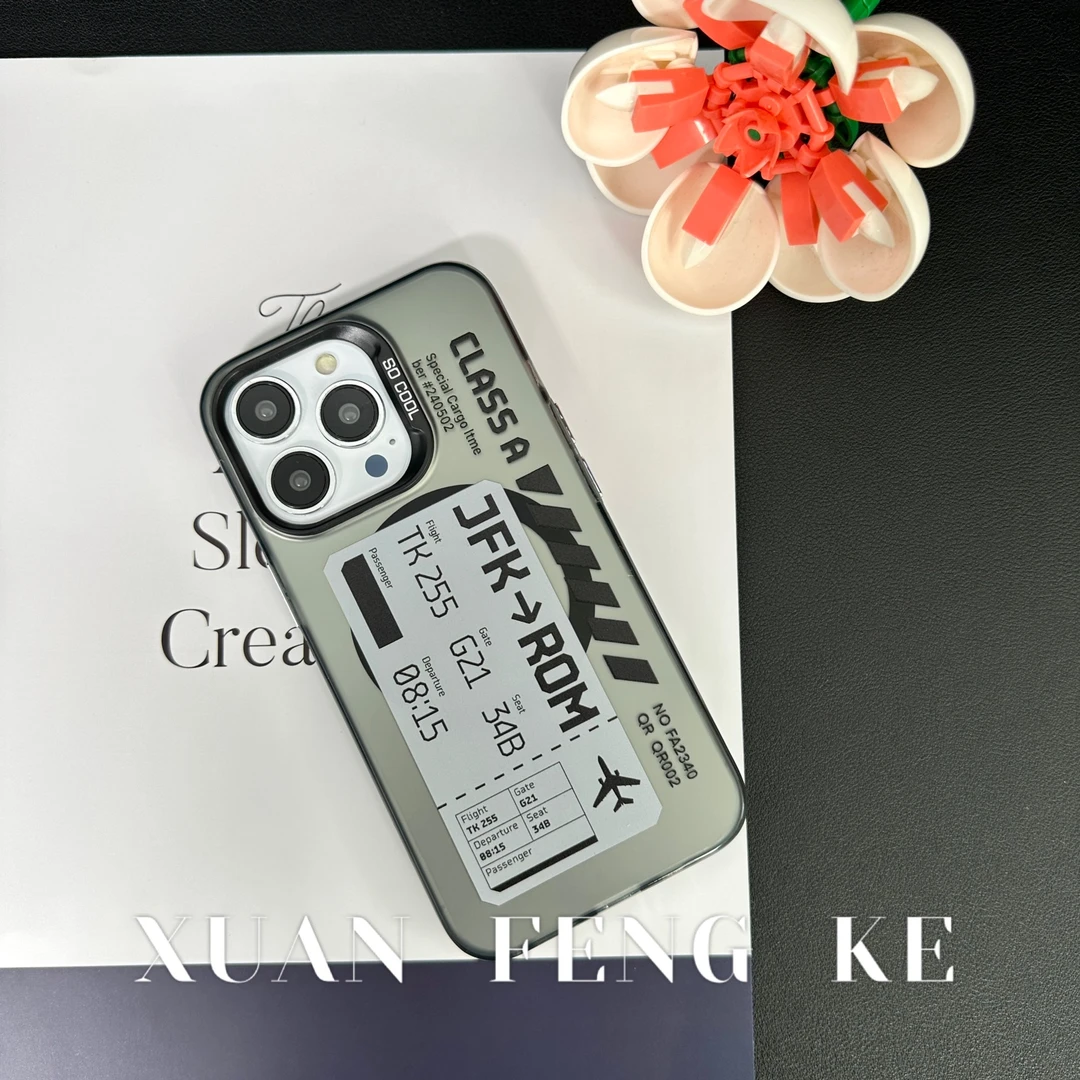 磁吸简约适用苹果15pro手机壳iPhone14promaxiPhone13潮牌手机壳
