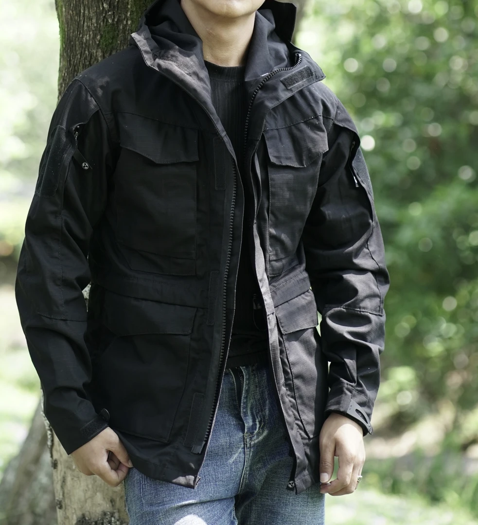 【藏族衣哥高端定制】户外防风防水休闲战术猎装冲锋衣夹克外套