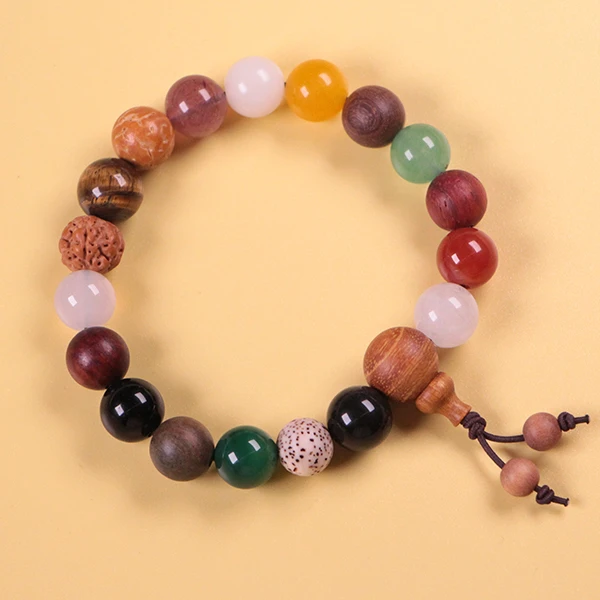 新版第四代十八籽白玉菩提多宝手串文玩国风盘玩文玩手串