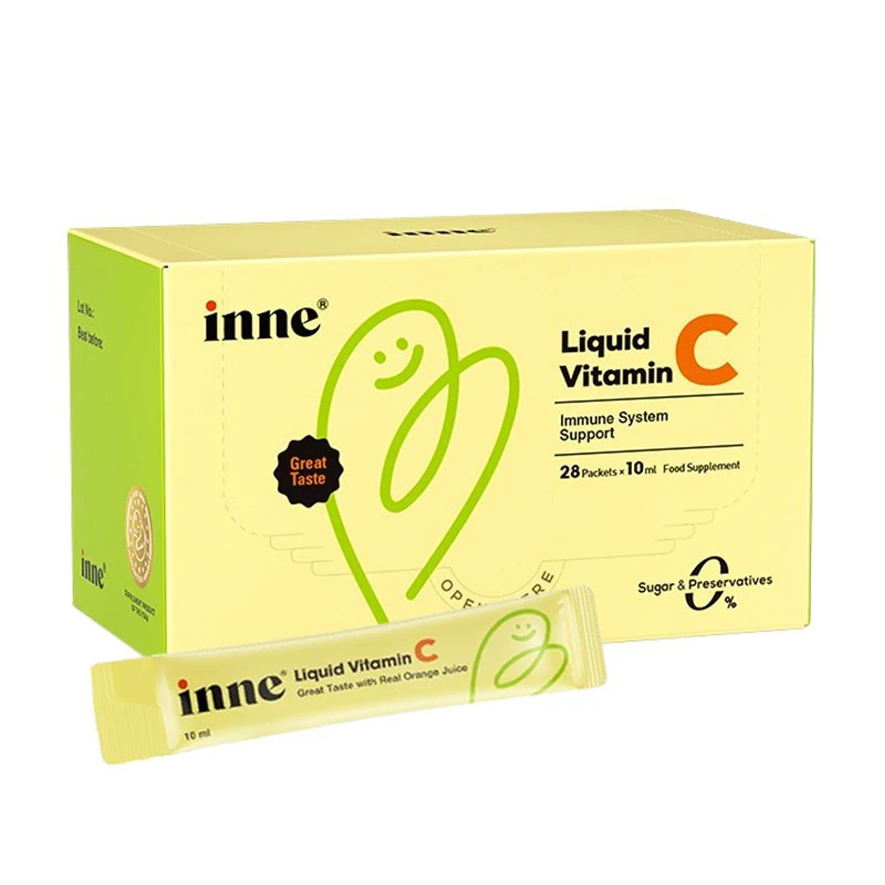 inne童年维生 素c 甜橙王子vc液体维c独立包装水溶性方便固体饮