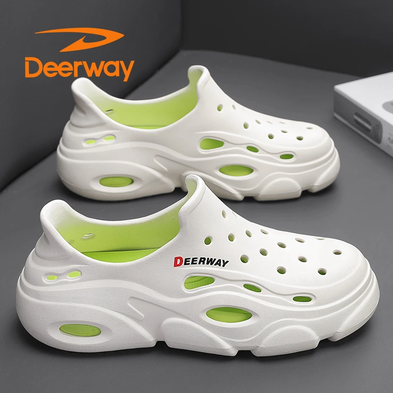 德尔惠潮流夏季清凉开车专用凉鞋外穿防滑休闲夏天透气防臭拖鞋子