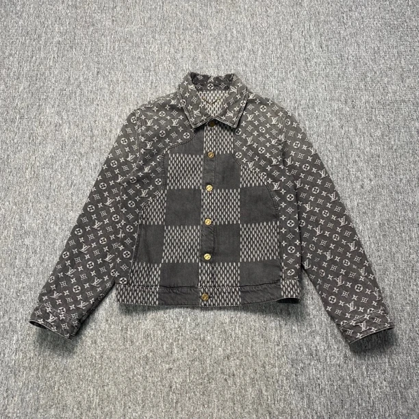 CQ Louis Vuitton x Nigo满印牛仔外套/50码/98新/毒24009/7888