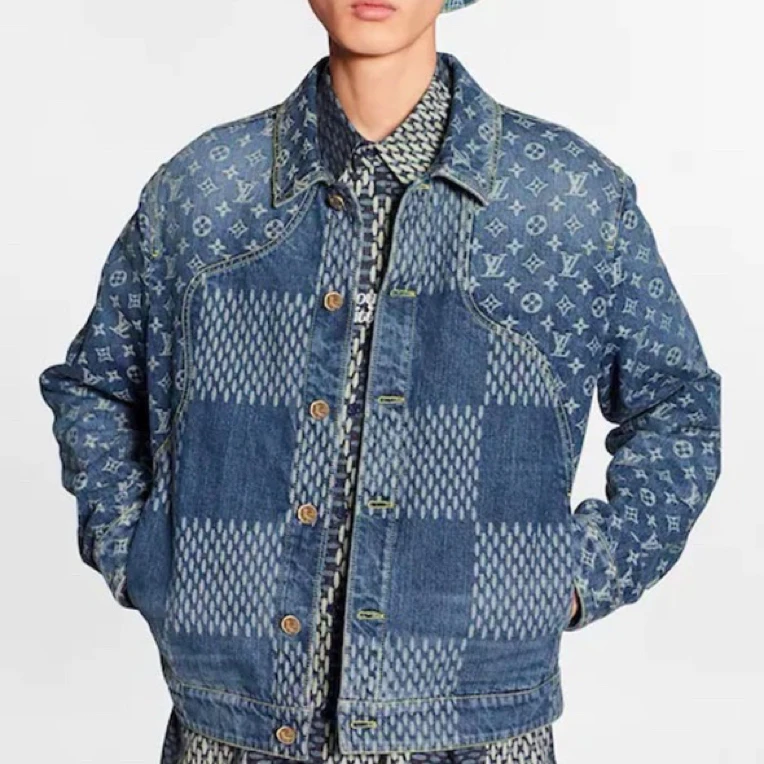CD Louis Vuitton X nigo2满印夹克50码/98新/内里轻微氧化55852