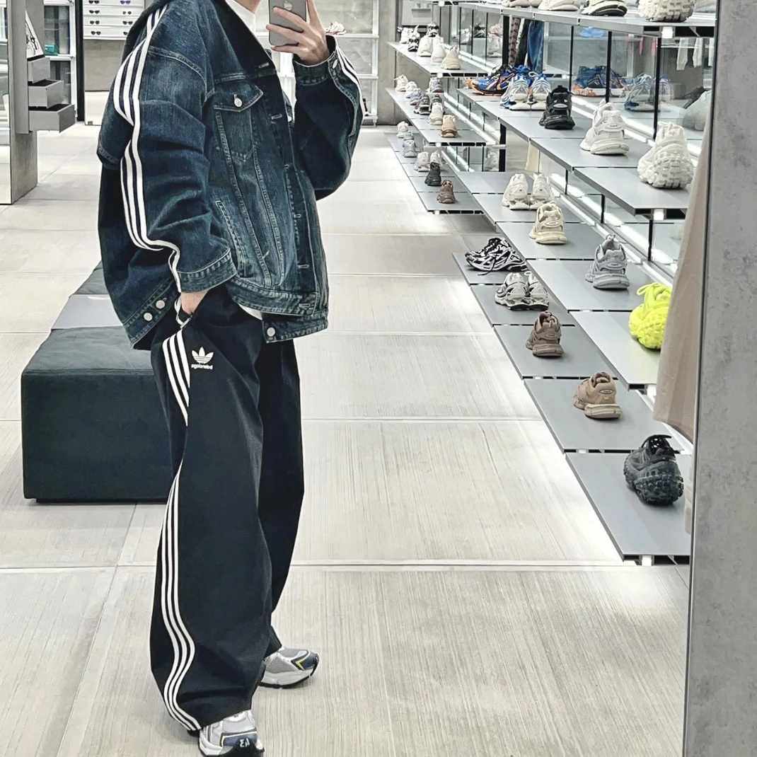 Balenciaga x Adidas秀款VIC限定牛仔外套/4码/全新带吊/6509
