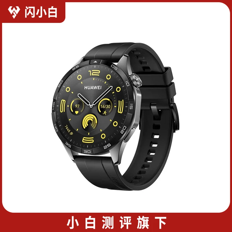 95新 HUAWEI/华为 WATCH GT 4 46mm 曜石黑 带包装配件