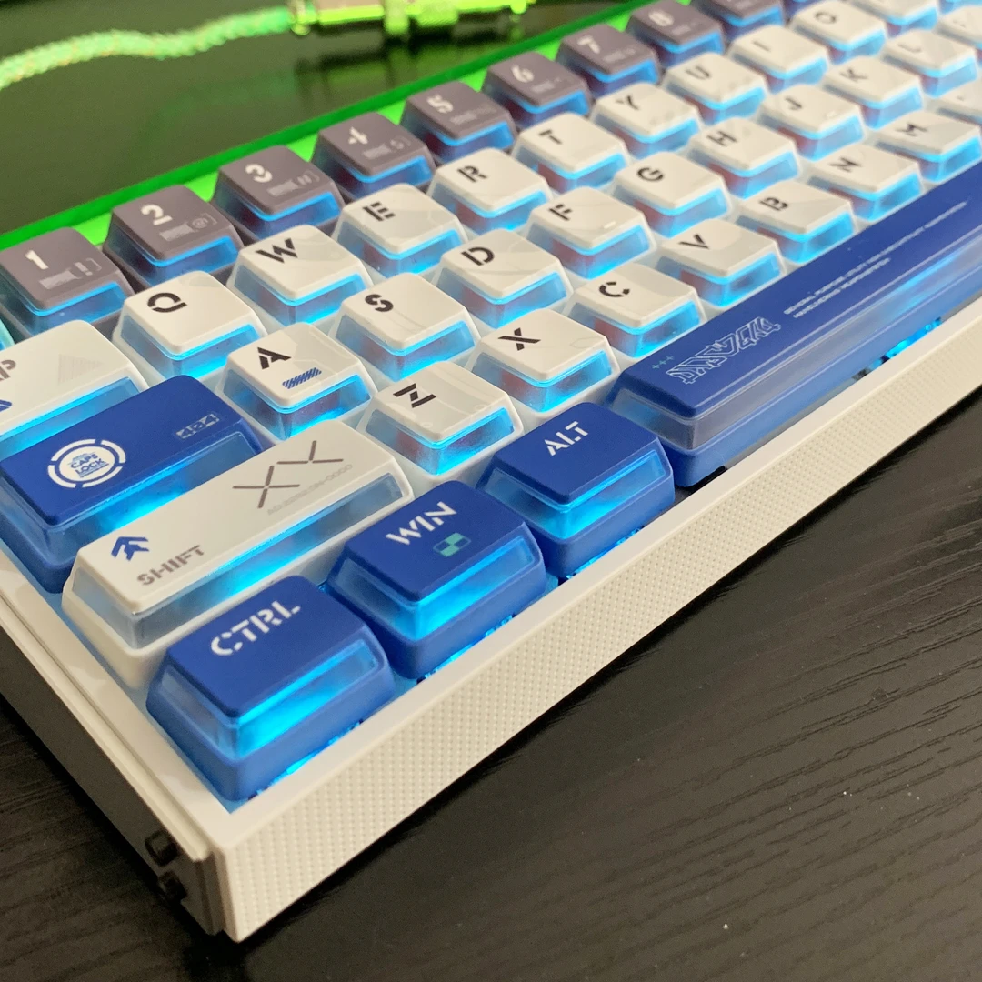 key cerberus《能天使》核动力&原厂高度PBT热升华透光客制化键帽