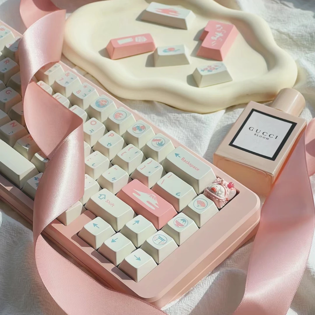 恩溶神婆代工原厂高度热升华夏日祭键帽r2 开摆工作室Keybyelab