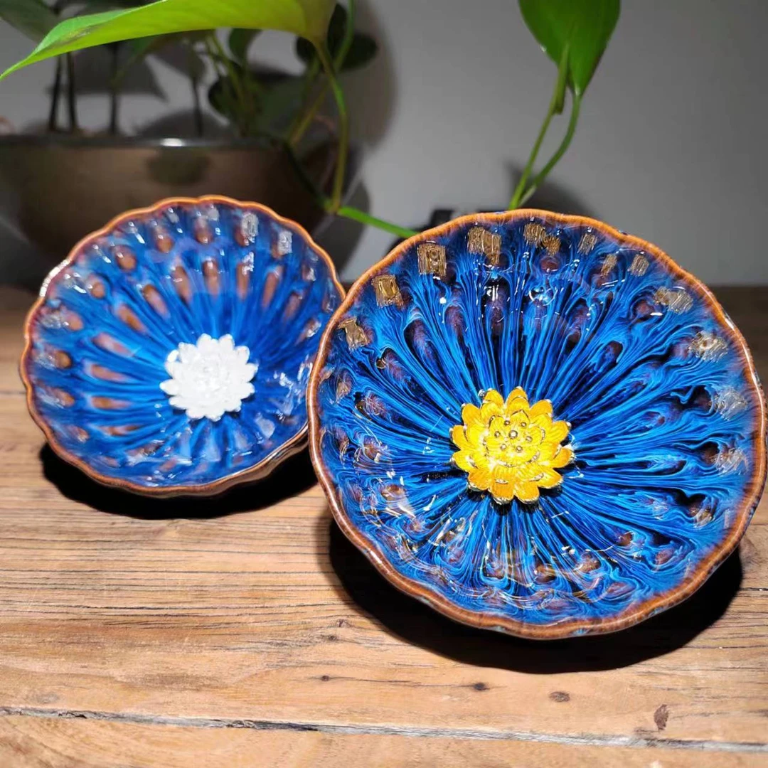 深海莲花杯 茶杯 G精美无暇 茶器 茶具 无礼盒