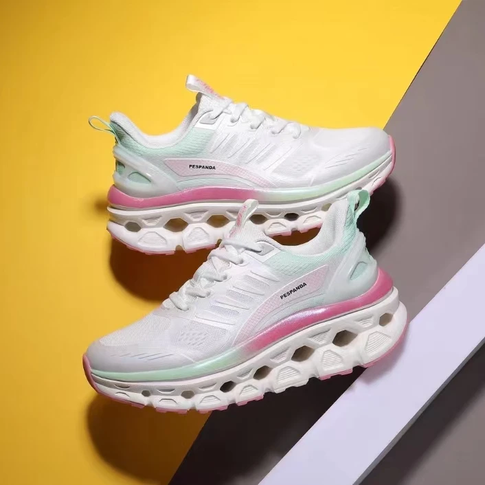 佩斯熊猫跑鞋减震休闲男鞋增高夏季透气女鞋篮球跑步运动鞋