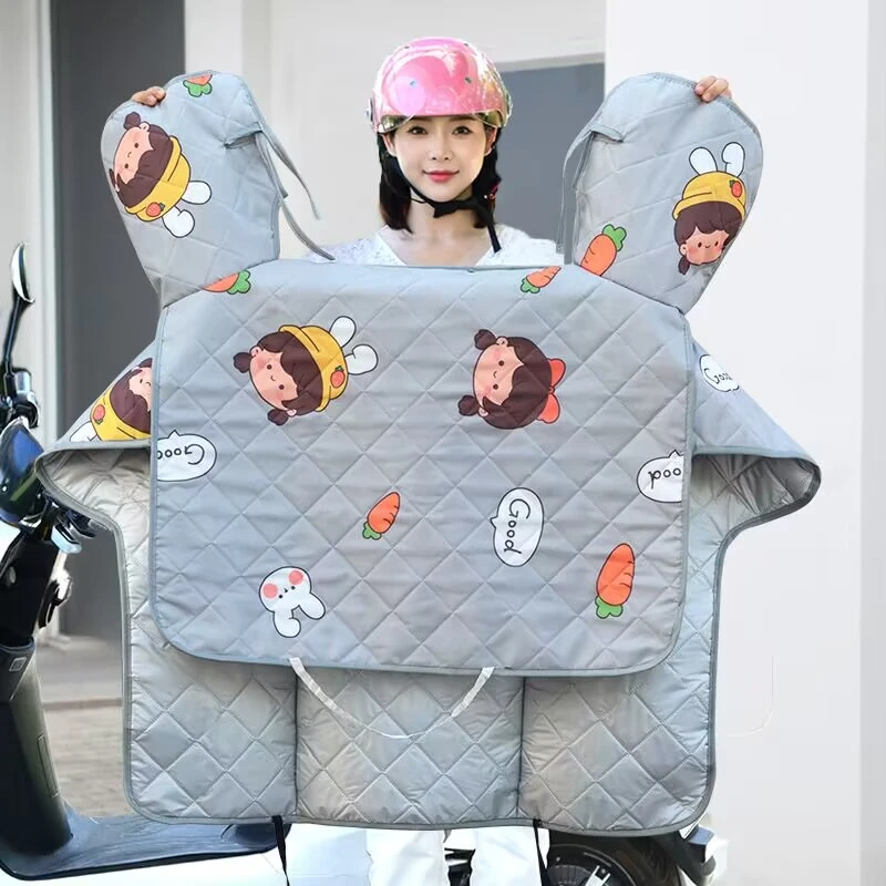 电车挡风被夏季侧翼摩托车遮阳薄款四季通用防水隔热电瓶车防晒罩