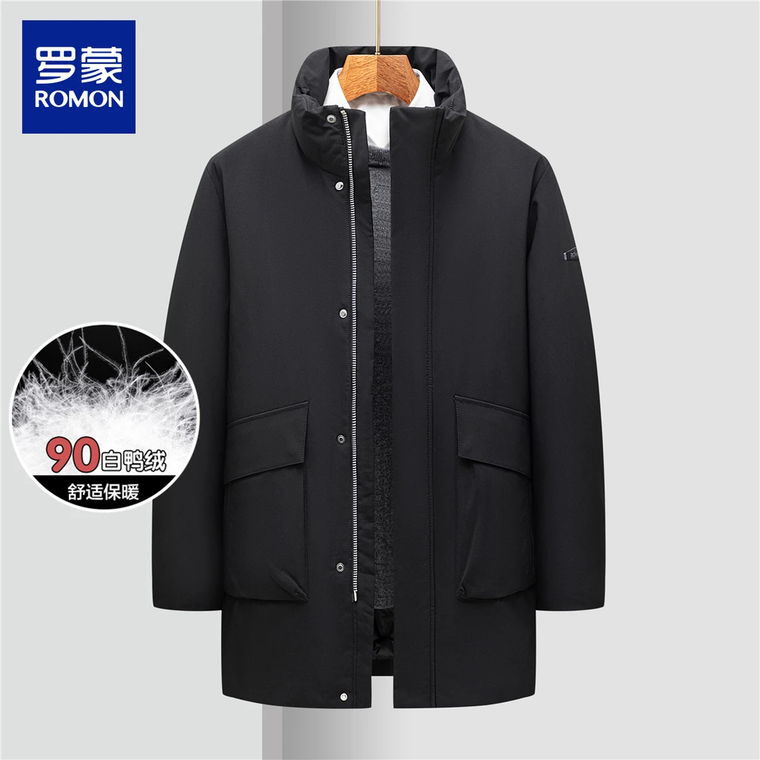 【90白鸭绒】男士休闲羽绒服保暖男士羽绒服舒适外套男6Y228006