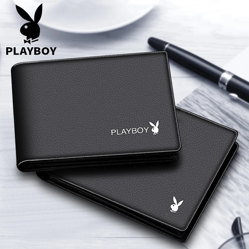 PLAYBOY驾驶证皮套男多功能牛皮行驶证钱包真皮证件套卡包一体包