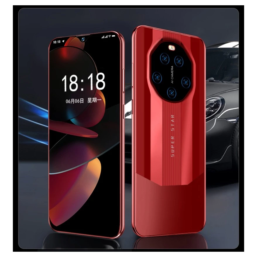 【非凡大师】原装智能商务手机全网通人脸识别安卓双卡双待红色