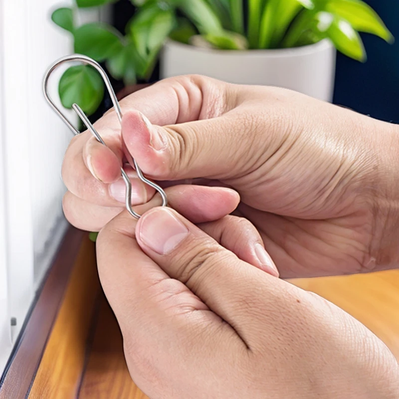 不锈钢朱胆扣钥匙扣圈环田园猪胆扣通用型窗帘配件多功能窗帘袜子