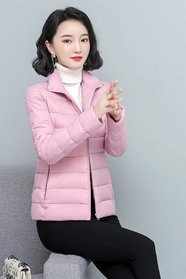 2023新款加厚内胆棉衣女短款冬季内穿轻薄羽绒羽绒保暖外套大码