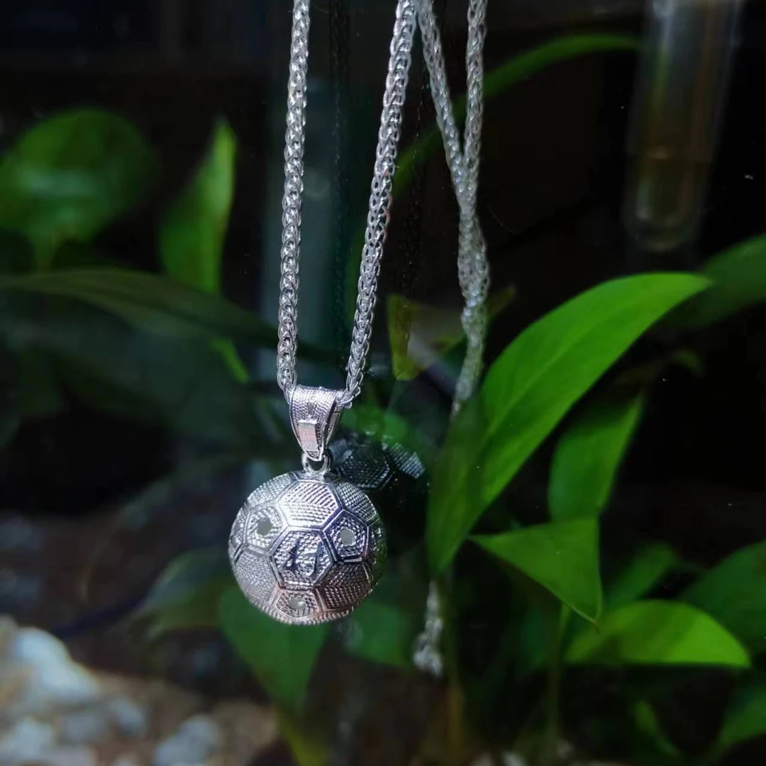 足银耳饰 贵州村超||手工足银耳饰村超同款足球纯手工时尚简约