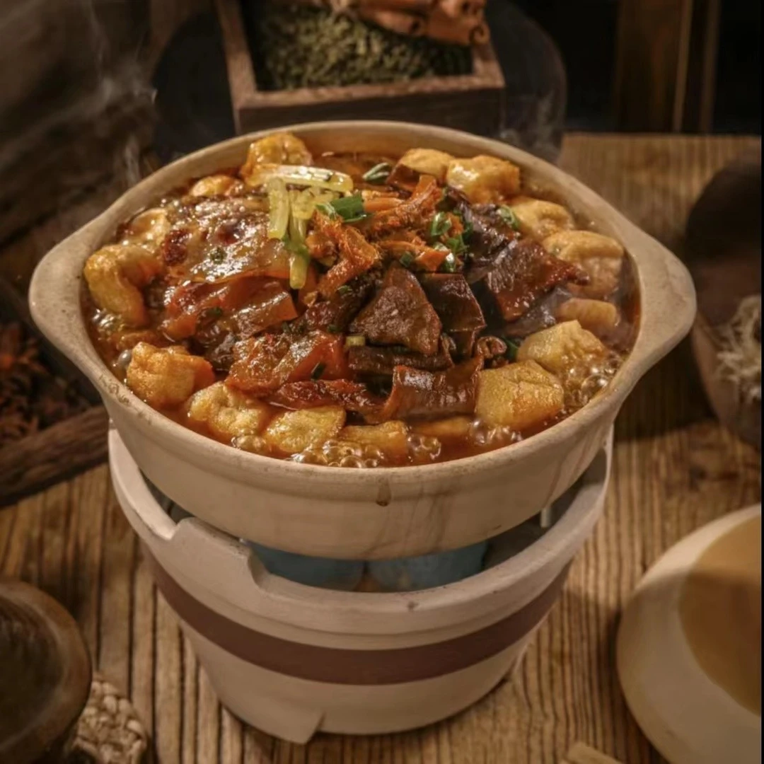 华济澳兰正宗鲁西黄牛牛杂 加热即食产品肉质美味酱香牛杂250g/包