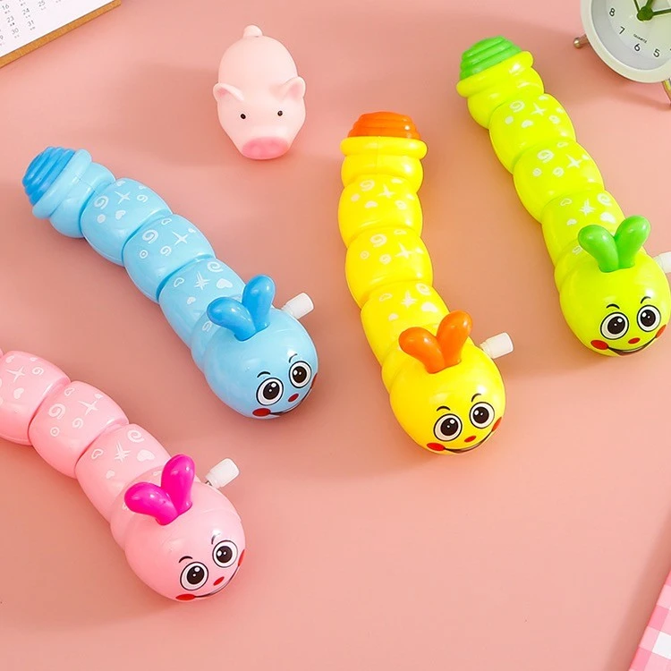 上弦发条动物毛毛虫会跑的上链条宝宝益智男孩女孩玩具婴幼儿礼物