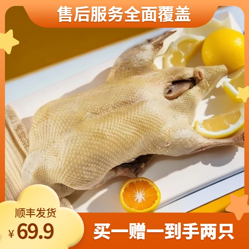 【整只盐水鸭到手两只】南京特产传统卤制美食现做现发开袋即食