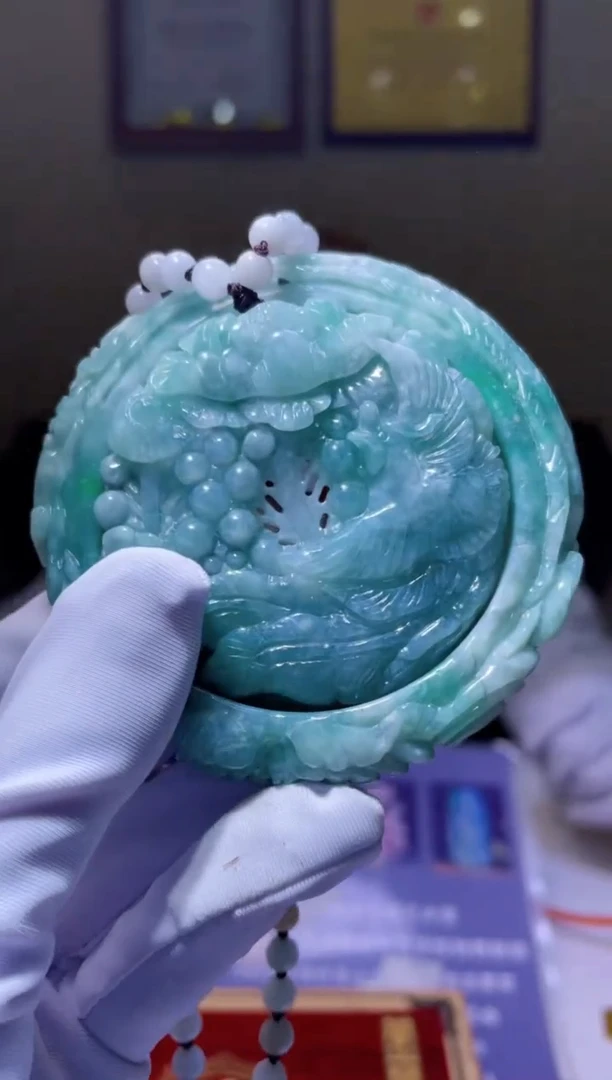 【闪购商品】定制翡翠未镶嵌娣-宾利141225030