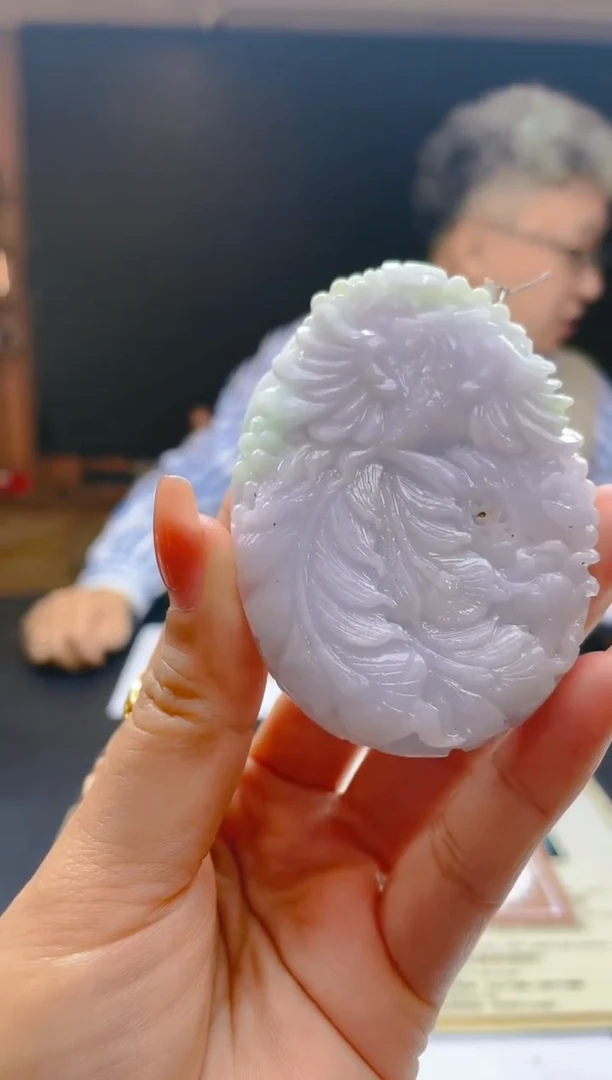 【闪购商品】定制翡翠未镶嵌戴松铭(凤)141222028