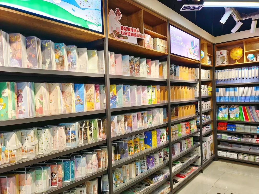 简约书架置物架本册架文具店书本隔断展示架资料册分层收纳铁架子