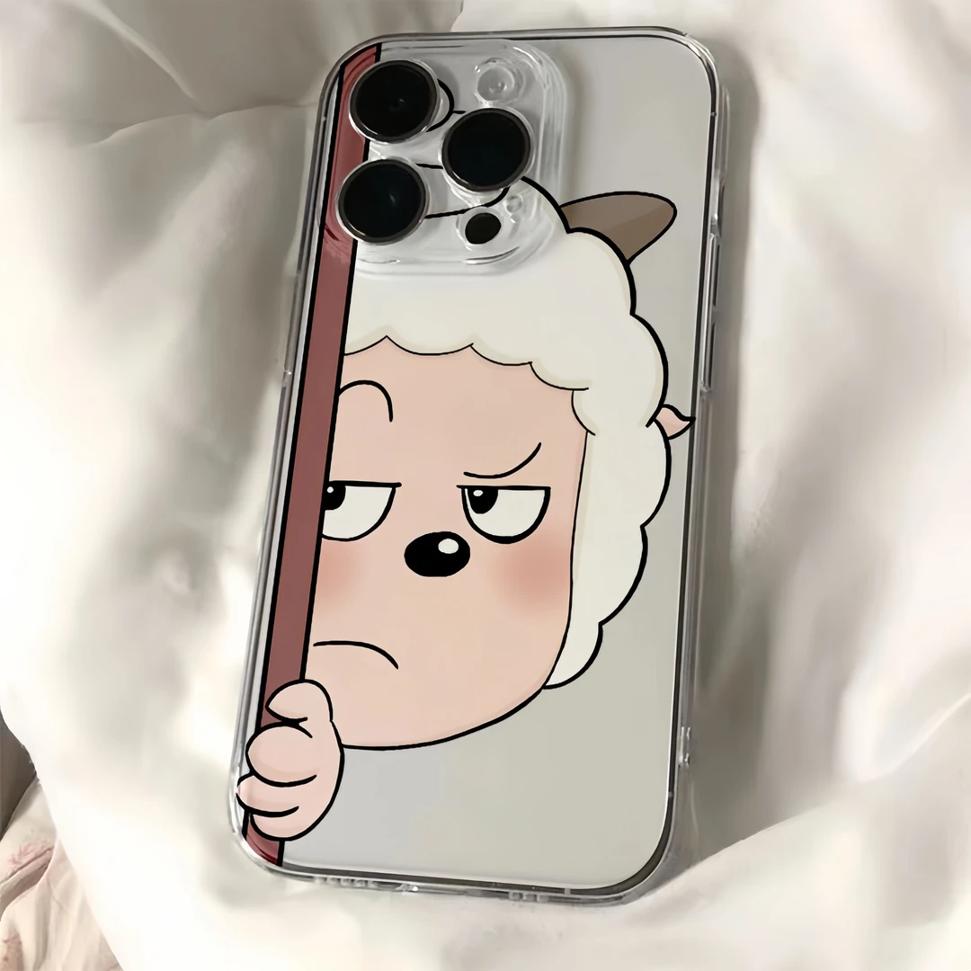 超个性懒洋洋适用于15Promax手机壳vivo华为oppo小米苹果14透明壳