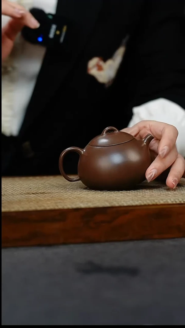 【闪购商品】紫砂茶壶东兴权  130 正佳  革紫