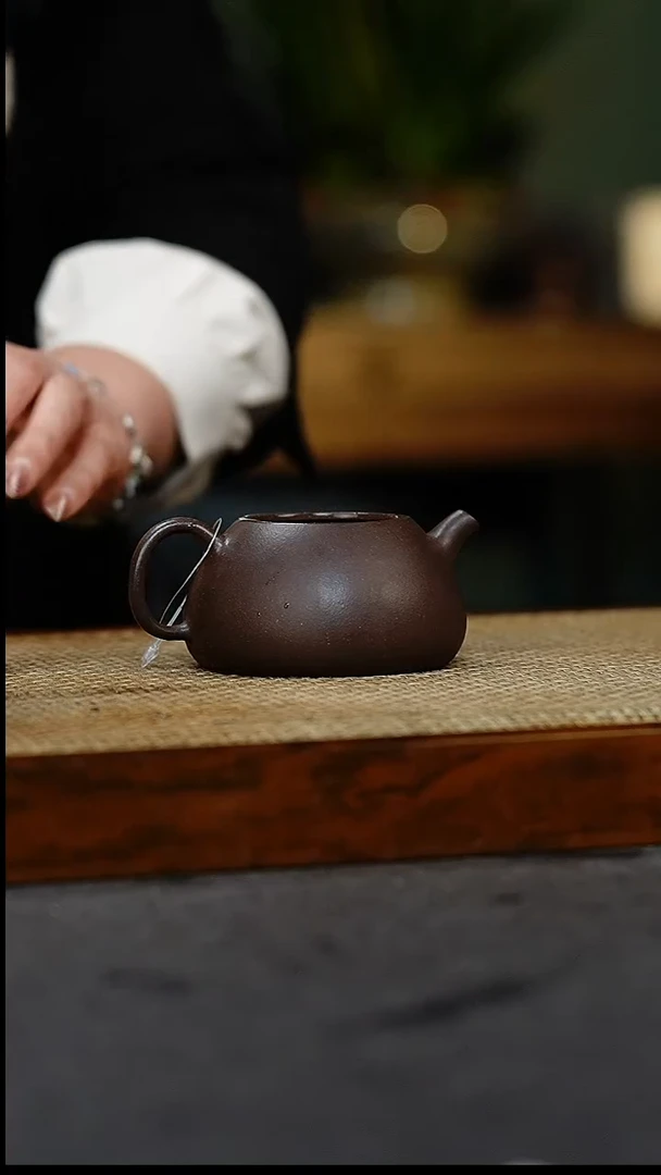 【闪购商品】紫砂茶壶东兴权 天青 150 大个子
