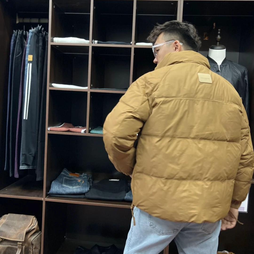 【koztun】冬季夹克外套2308经典时尚冬季男士休闲保暖百搭男款加厚