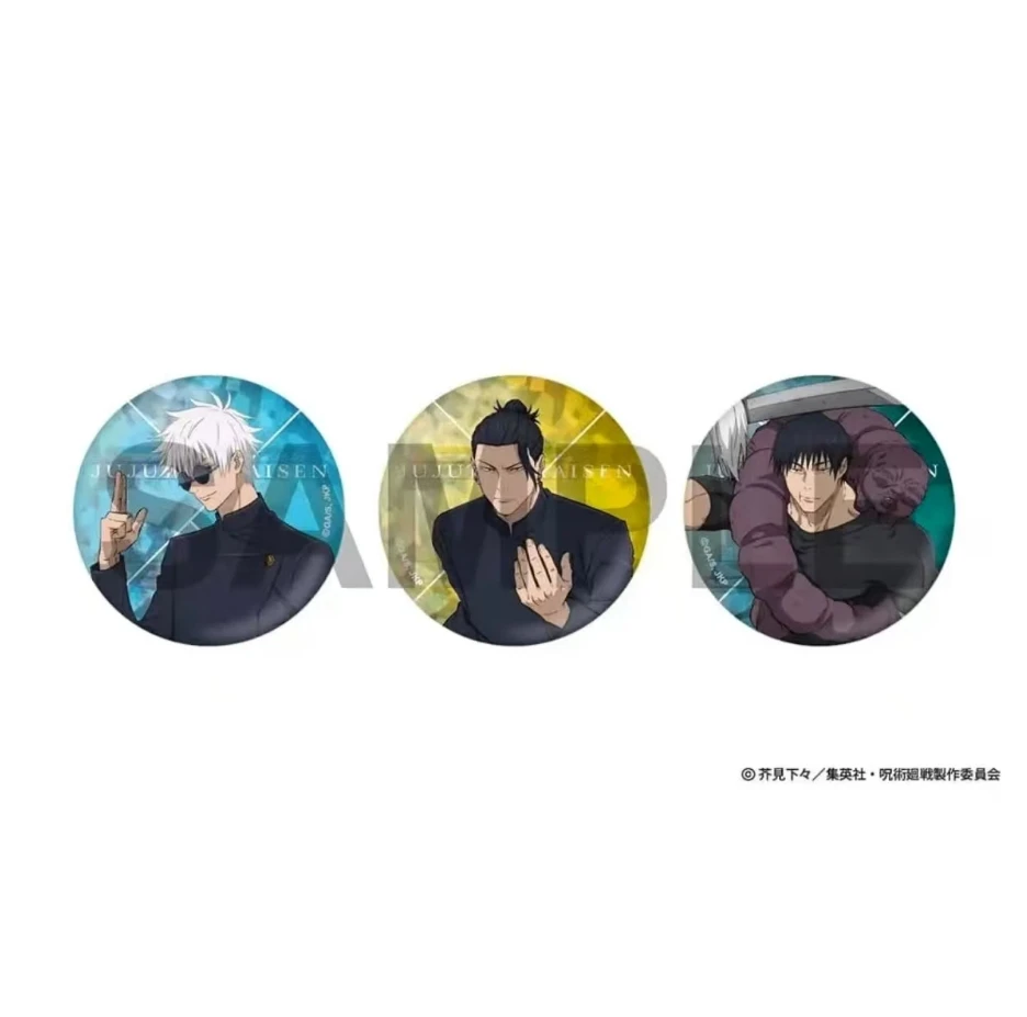 【日谷】咒回TOHO三人怀玉玉折吧唧徽章盲袋（代拆）