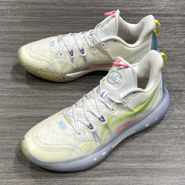 42码/李宁 驭帅14䨻环保配色 低帮篮球鞋